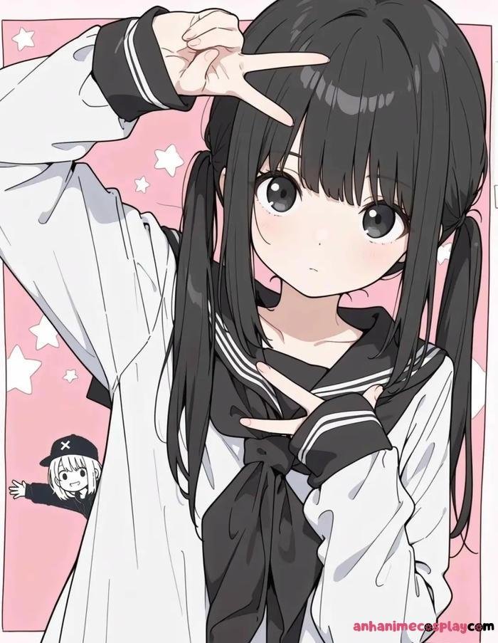 ảnh anime nữ học sinh 11